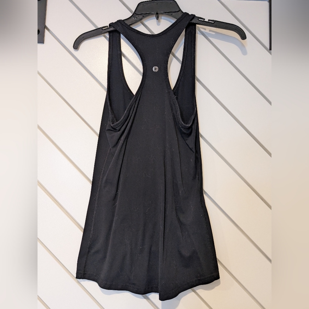90 Degree by Reflex Black Racerback Tank Top - Picture 2 of 3